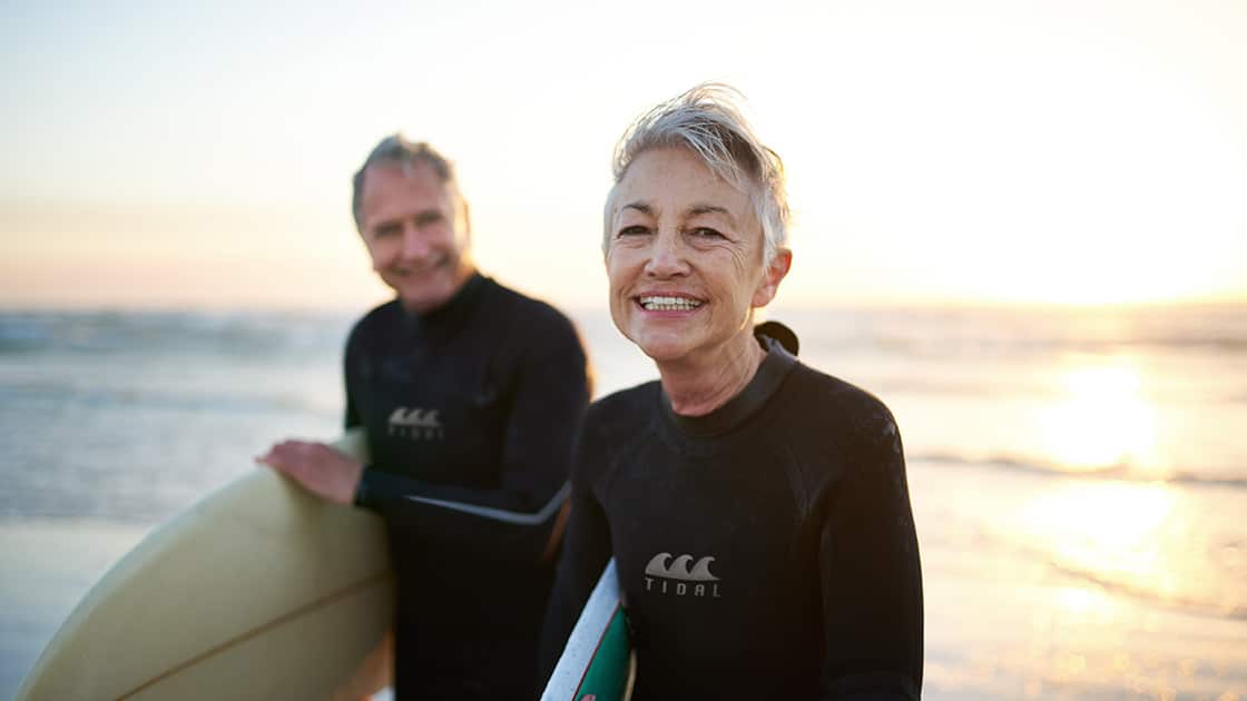 Couple With Surfboards - Periodontal Splinting